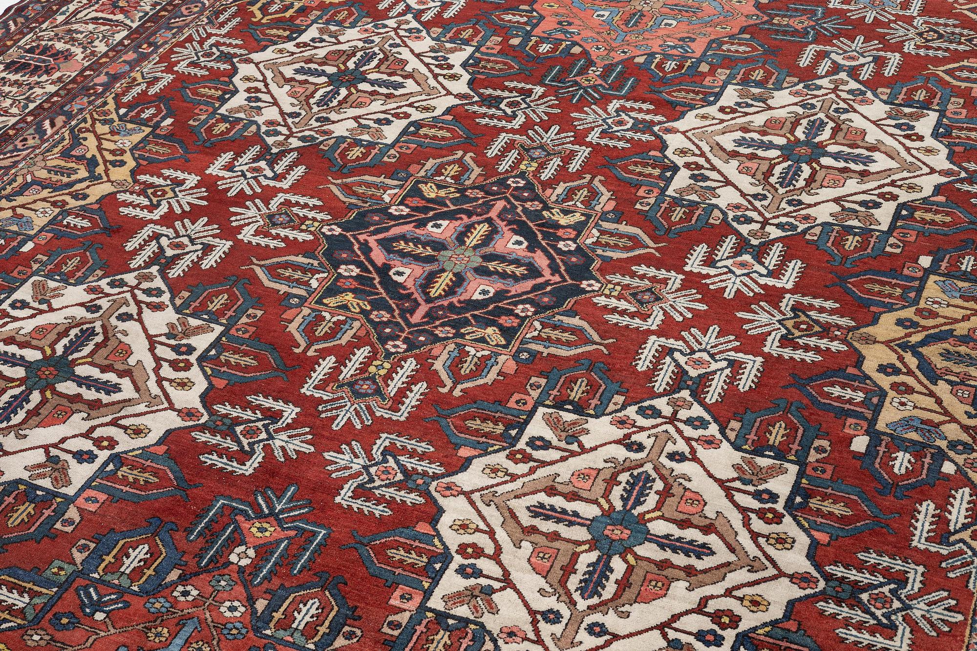 A semi-antique Shalamzār, Chahar Mahal & Bakhtiari area, northwestern Persia (Iran), c. 500 x 379 cm.
