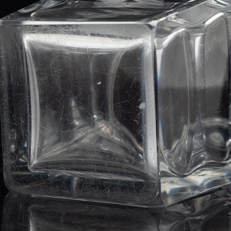 Vicke Lindstrand, a glass vase, Orrefors.