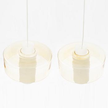 Hans-Agne Jakobsson, a pair of ceiling lamps, "T309/380", Hans Agne Jakobsson AB, Markaryd, 1950-60-tal.