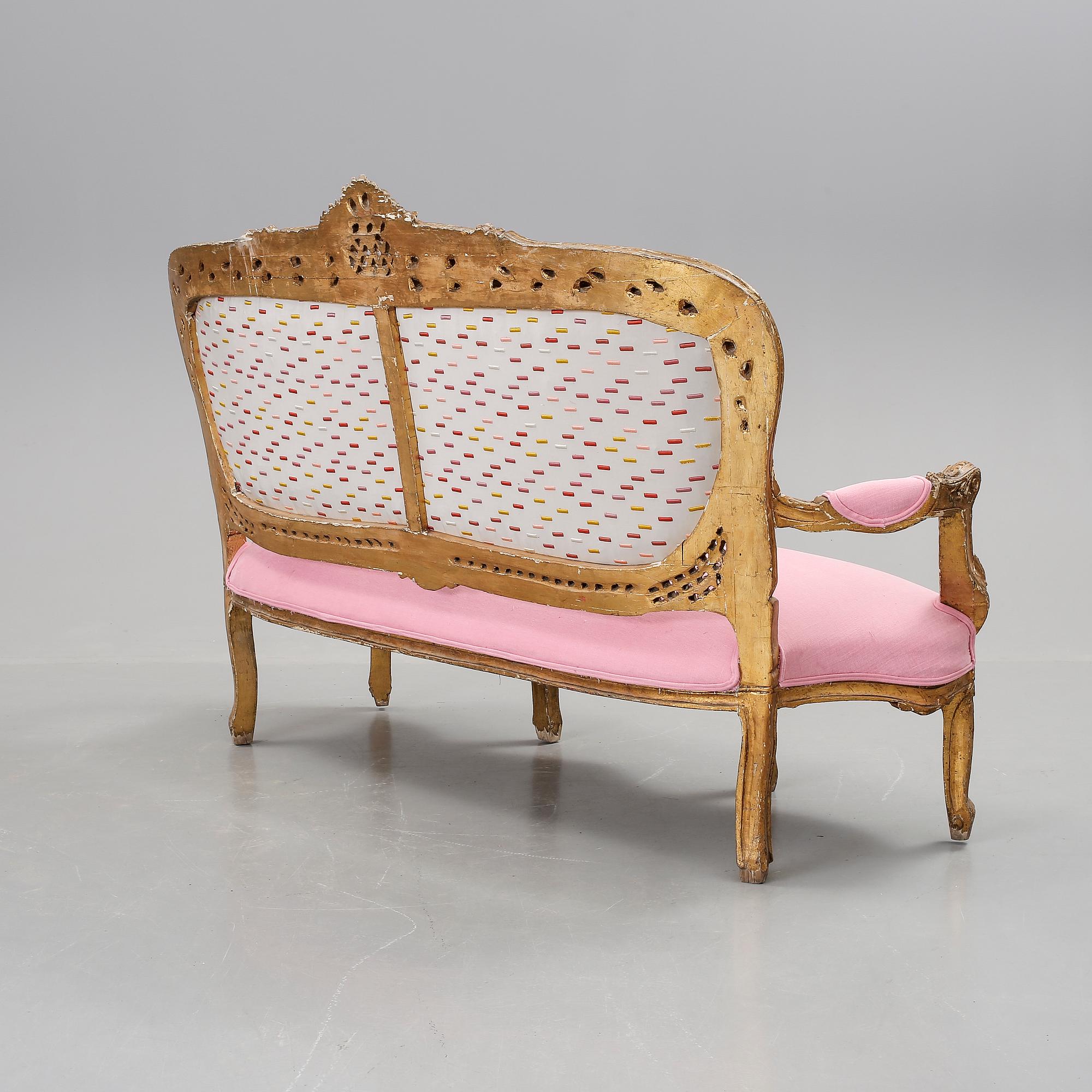 SOFFA, rokokostil, 1900-talets första hälft.