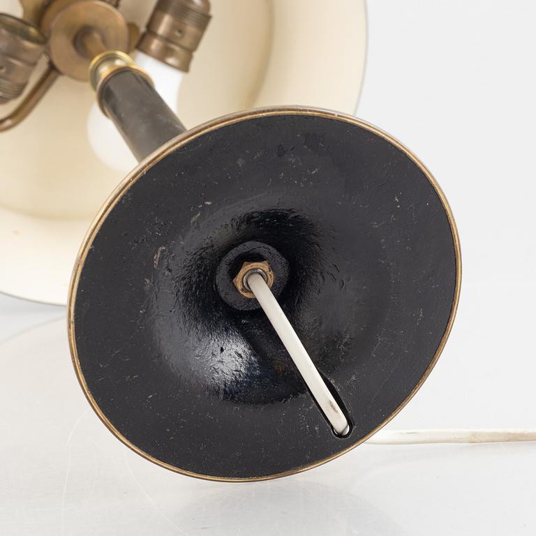 Melchior Wernstedt, a table lamp model "25760", Nordiska Kompaniet, 1920s-30s.