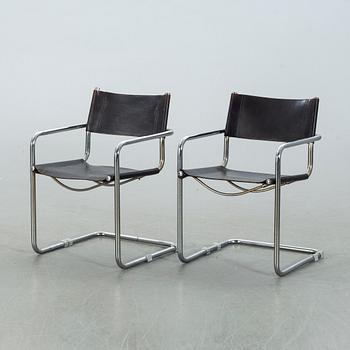 A PAIR OF CHAIRS, second half of 20th century.