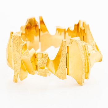 Björn Weckström bracelet 18K gold "Bear Tooth", for Lapponia.