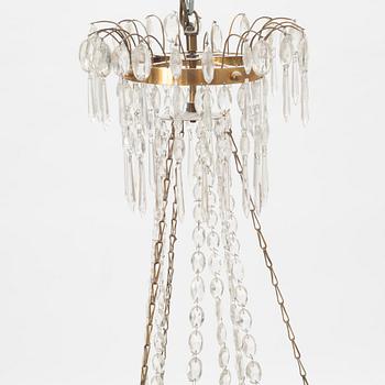 A Gustavian Chandelier, late 18th Century.