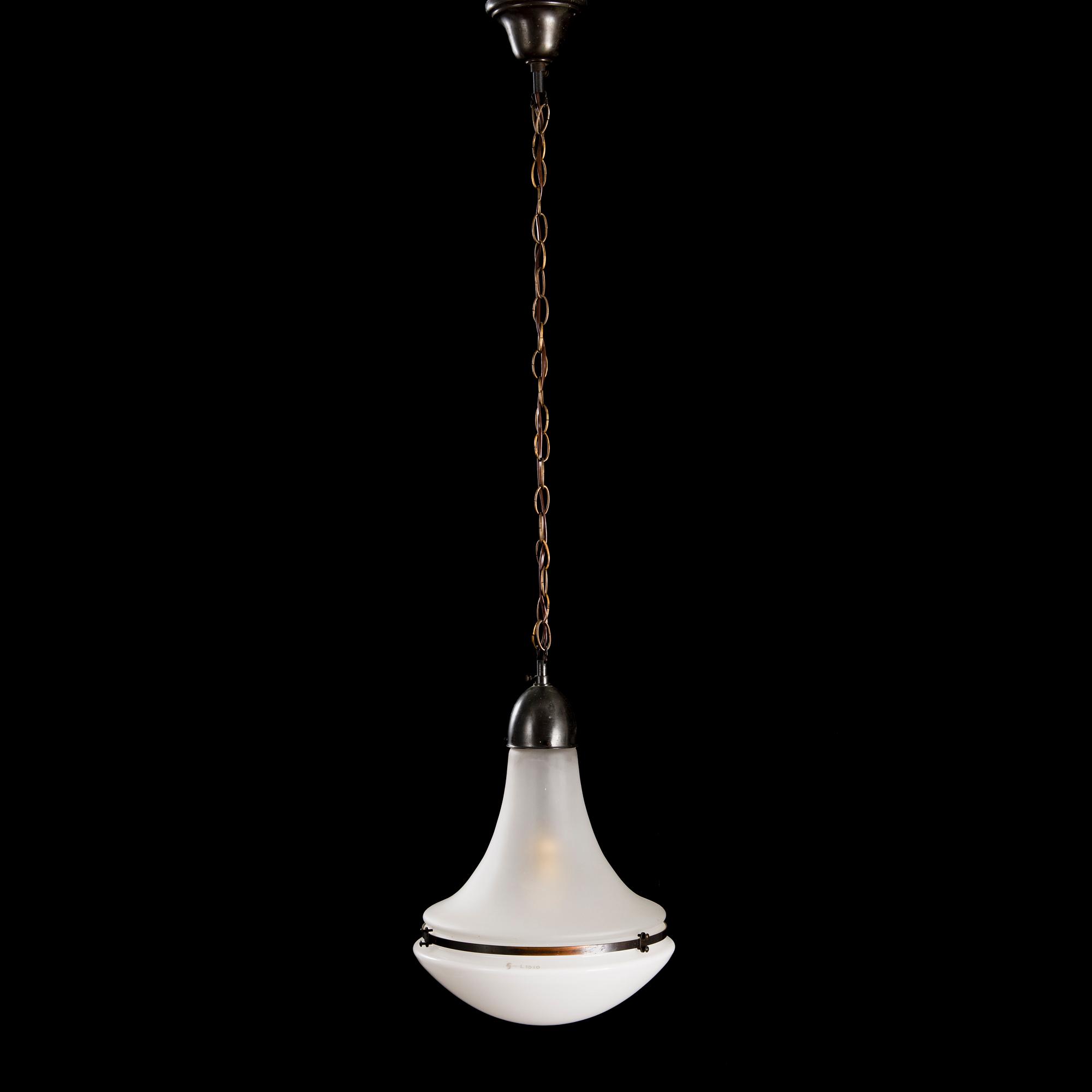 PETER BEHRENS,  kattovalaisin, "Luzette", AEG, 1900-luvun loppupuoli.