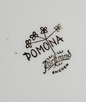 TALLRIKAR, 11 st, porslin, "Pomona", Marianne Westman, Rörstrand.