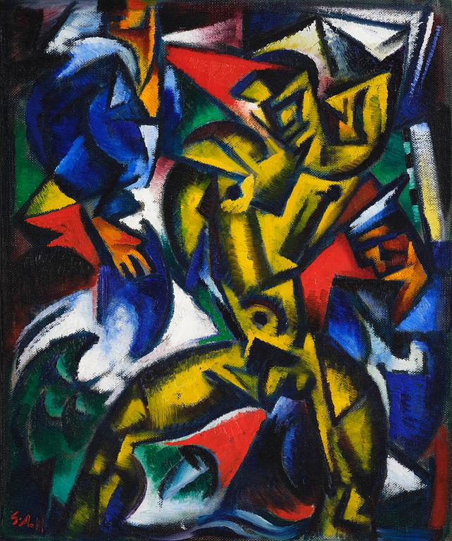 Gösta Adrian-Nilsson, "Gul Figur".