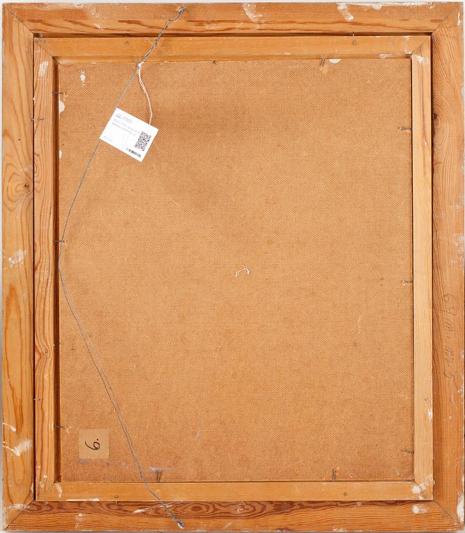 WILHELM WIK, olja på pannå, signerad o daterad -54.