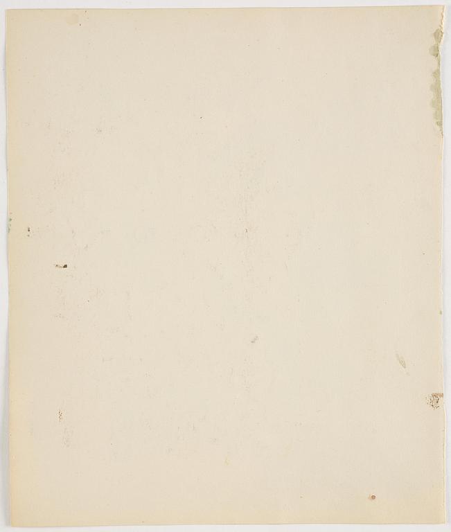Lotte Laserstein, Bergslandskap med träd, Torbole.