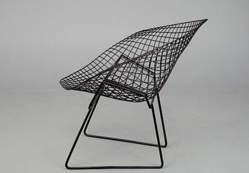 NOJATUOLI,  "Diamond Chair", Harry Bertoia. 1900-luvun loppupuoli.