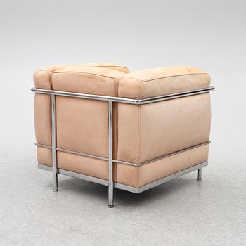 Le Corbusier (Charles-Édouard Jeanneret), , Pierre Jeanneret & Charlotte Perriand, fåtölj, "LC2", Cassina, Italien.