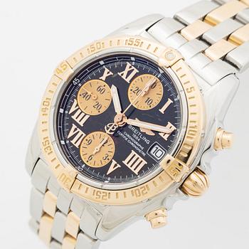 Breitling, Chrono Cockpit, chronograph, wristwatch, 39 mm.