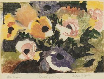 Maja Fjaestad, "Anemoner".