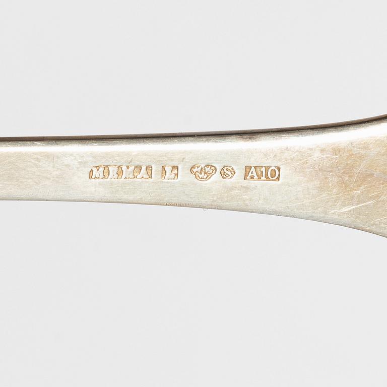 Cutlery, 31 pcs, silver, Sweden 20th century.