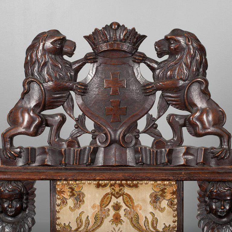 STOL, barockstil, Tyskland 1800-talets slut.