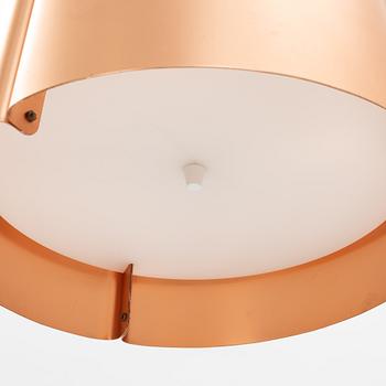 Jonas Lindvall, a model 'W 124 Medium' copper ceiling light, Wästberg.