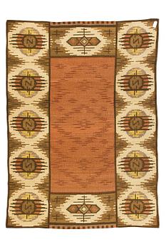 Hårgarnsmatta, 1920-tal. Ca 325 x 227 cm.