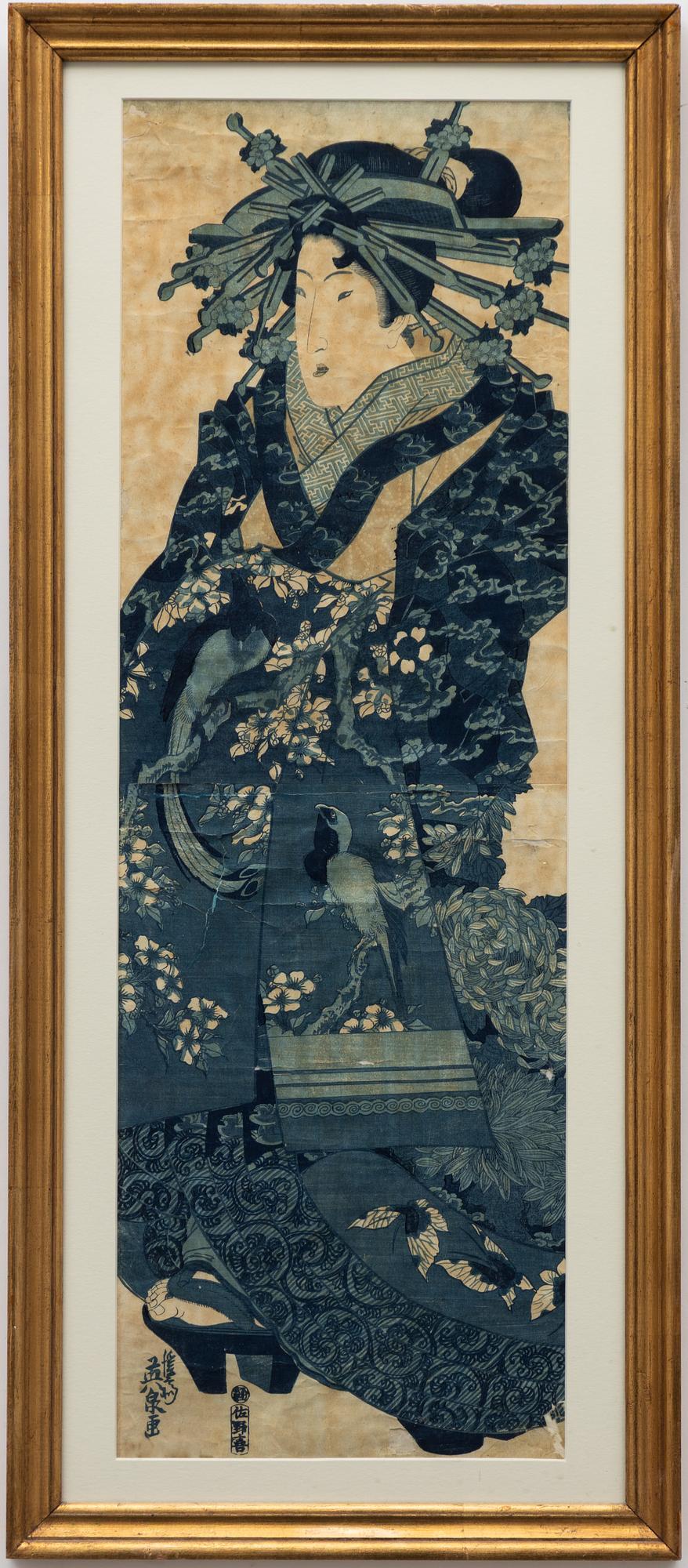 Keisai Eisen, 'Courtesan'.
