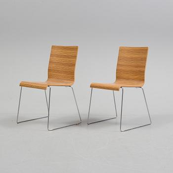 STOLAR, 6 st, Kuadra chair 1321, Pedrali, Italien.