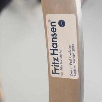 FÅTÖLJ, "PK-22", Poul Kjaerholm, Fritz Hansen 2000.