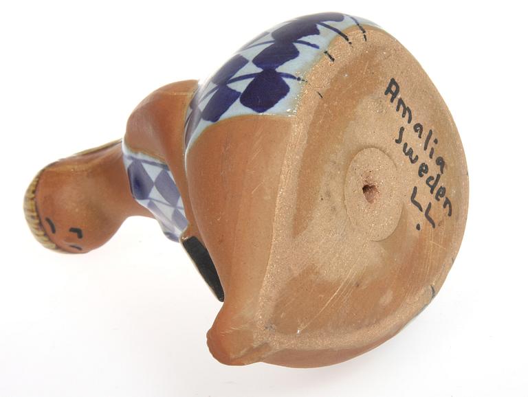 FIGURIN, stengods, "Amalia", Lisa Larson, Gustavsberg.