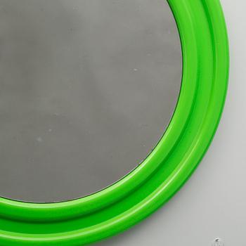 A 1960/70s mirror, marked "Salc Cantu Italia".