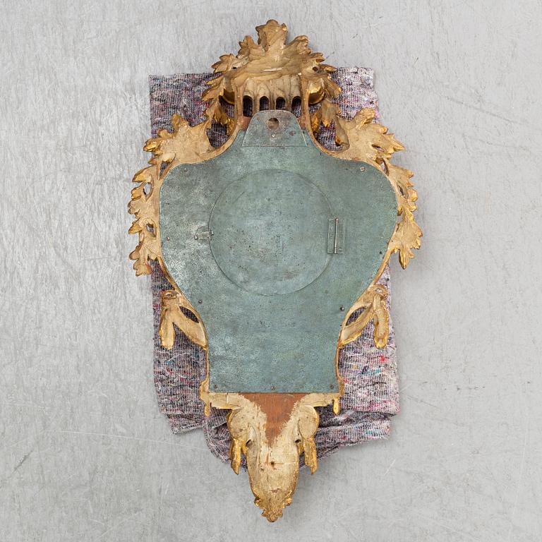 Claes Berg (urmakare i Stockholm 1762-1782), väggpendyl, Sengustaviansk.