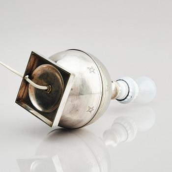 Jacob Ängman, a rare table lamp, Guldsmedsaktiebolaget, Stockholm, ca. 1930.