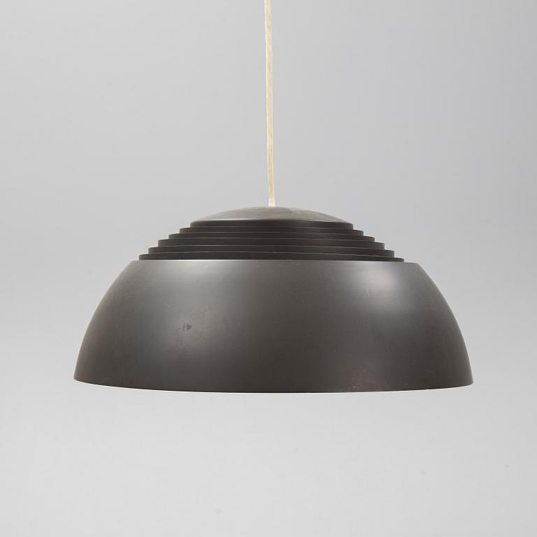 A 'Royal pendel' pendent lamp by Arne Jacobsen for Louis Poulsen, Denmark.