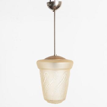 Ceiling lamp, Swedish Modern, 1940s.