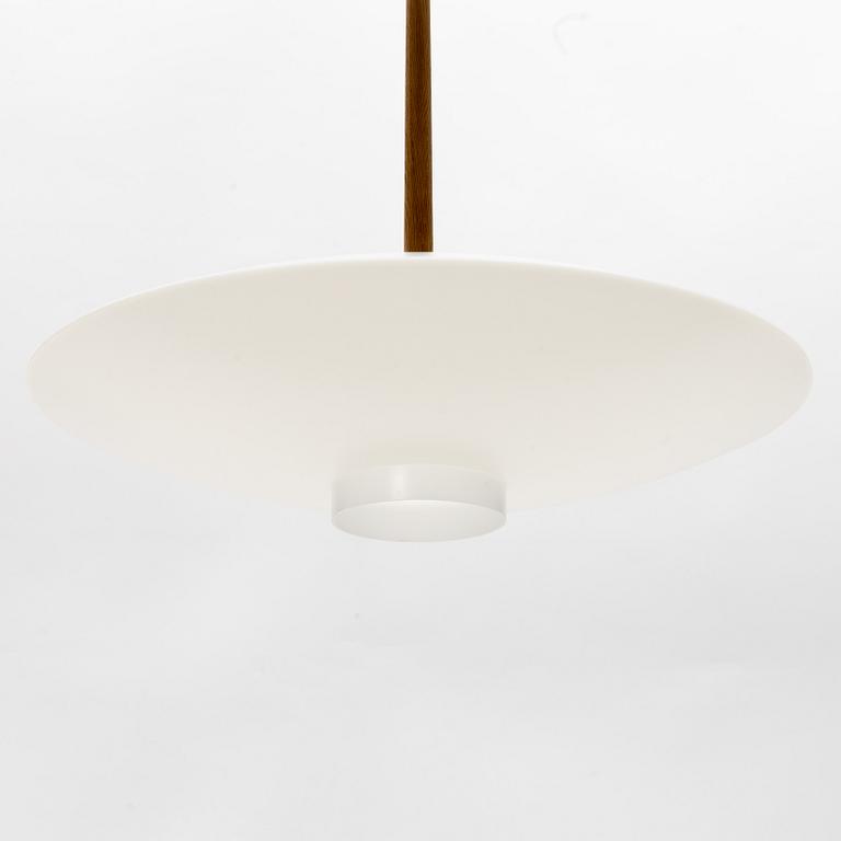 Uno & Östen Kristiansson, a 'Discus' ceiling light, Luxus, Vittsjö, 1960's.