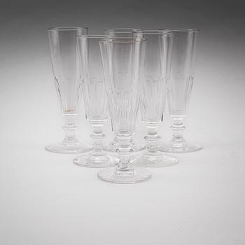 CHAMPAGNESTRUTAR, 6 st, 1800-talets andra hälft.