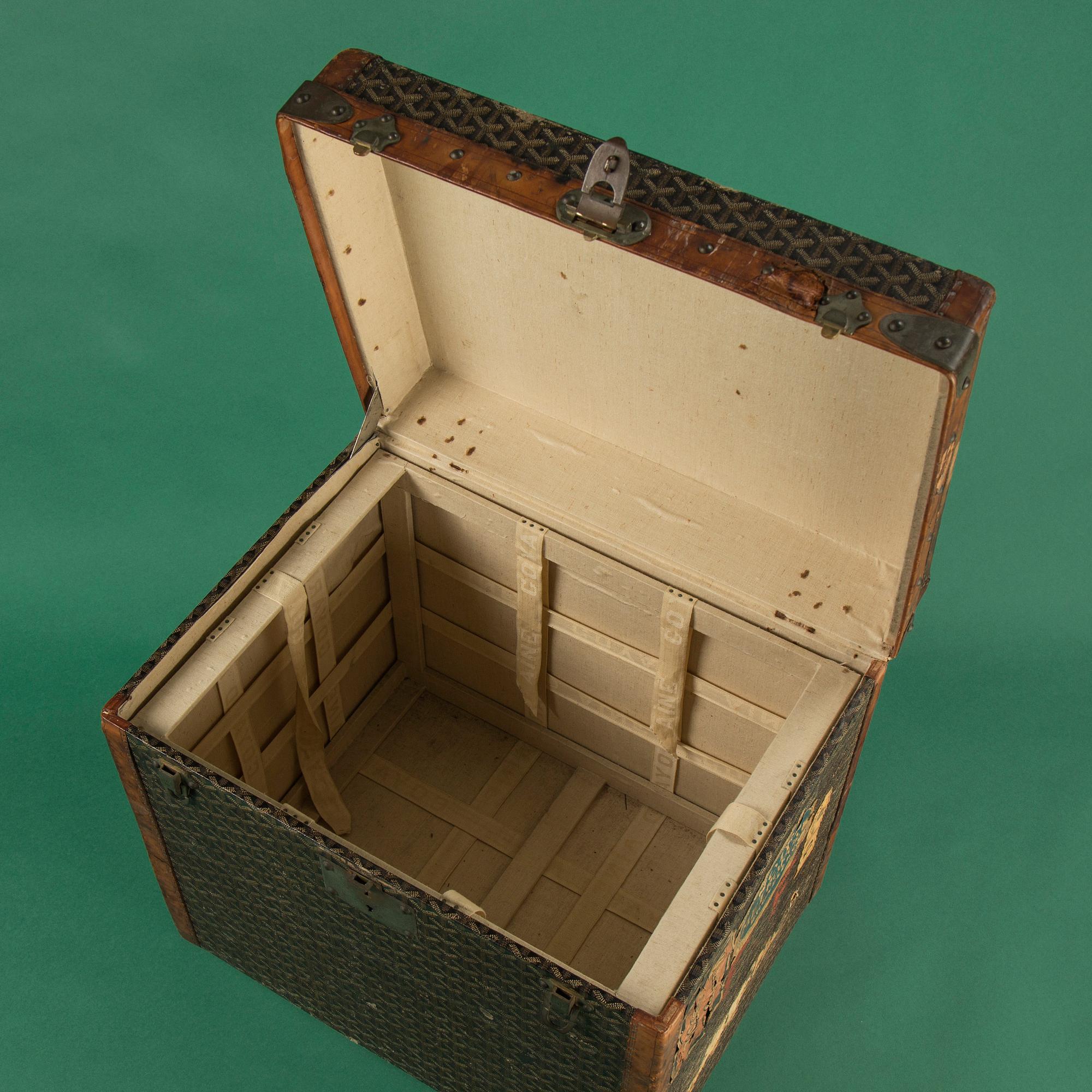 KOFFERT, GOYARD, tidigt 1900-tal.