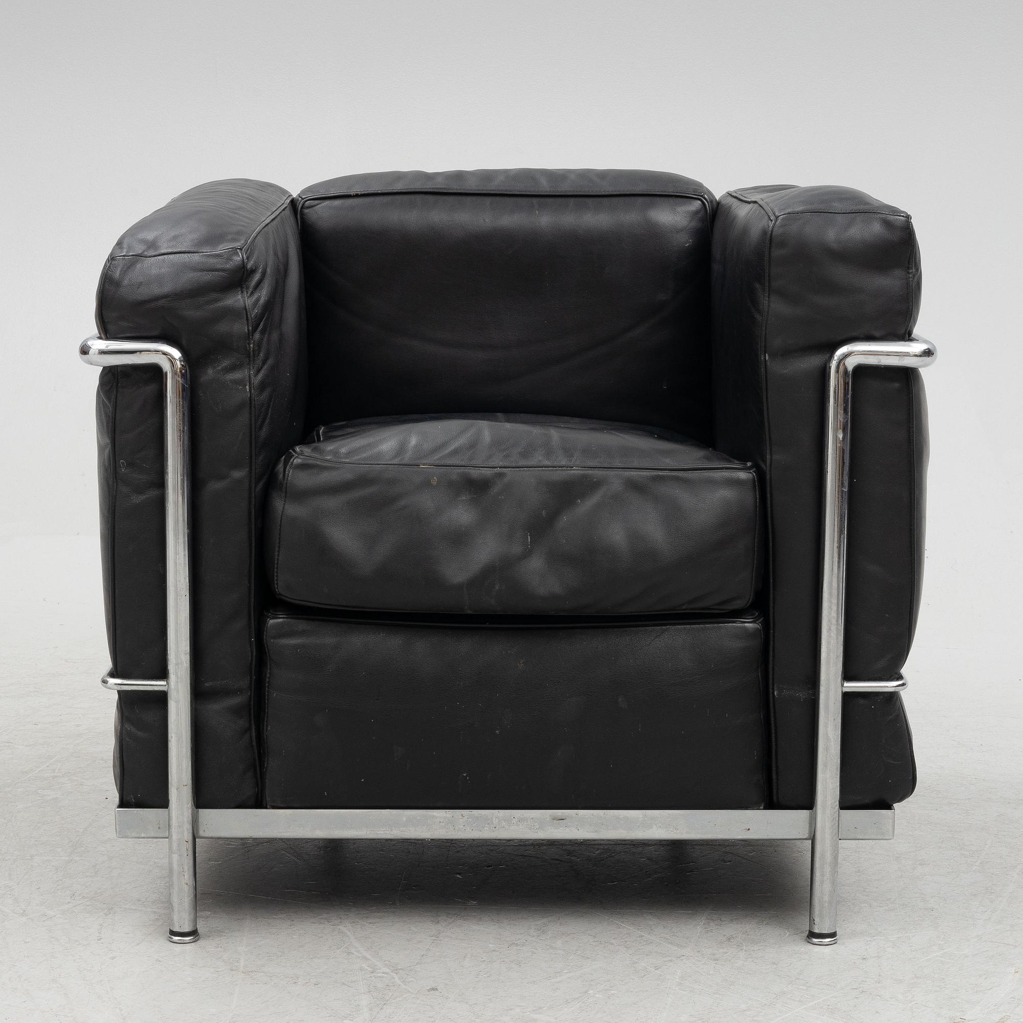 Le Corbusier, lounge chair, Cassina, 'LC2', Cassina.