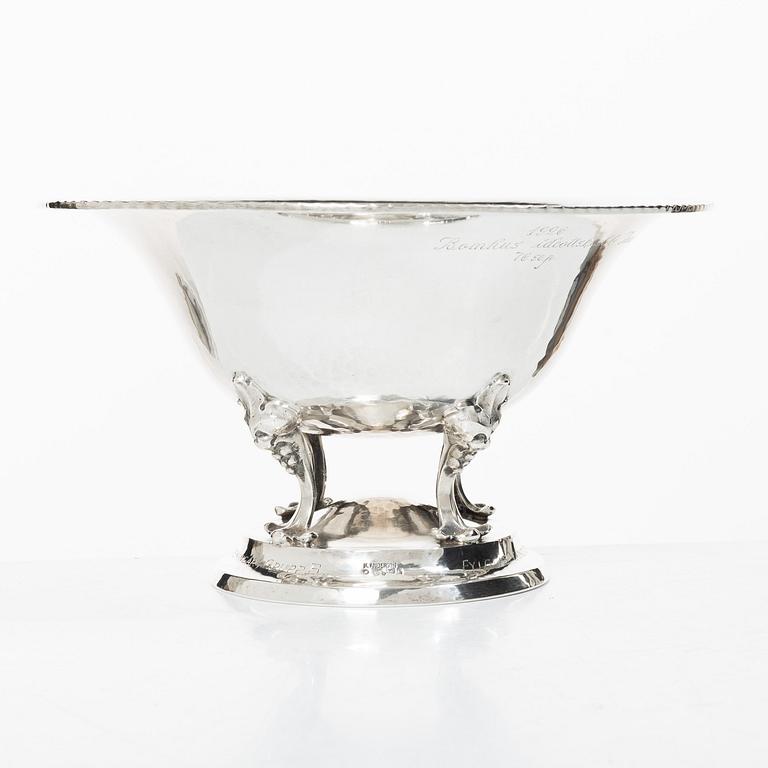Karl Anderson, A Swedish silver bowl, mark of Karl Anderson, Stockholm 1925.