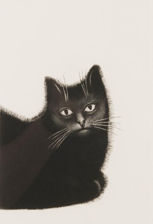 FRANS TOIKKANEN,  mezzotinta, signeerattu ja päivätty -86, numeroitu T.p.l'a. 41/100.