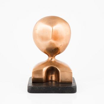 Björn Selder, skulptur, osignerad, brons.
