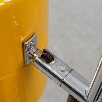 Uno Dahlén, a pair of 1960's/70's floor lights, Alda.