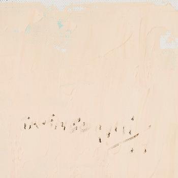 TAGE HEDQVIST, olja på duk. Signerad med dedikation.