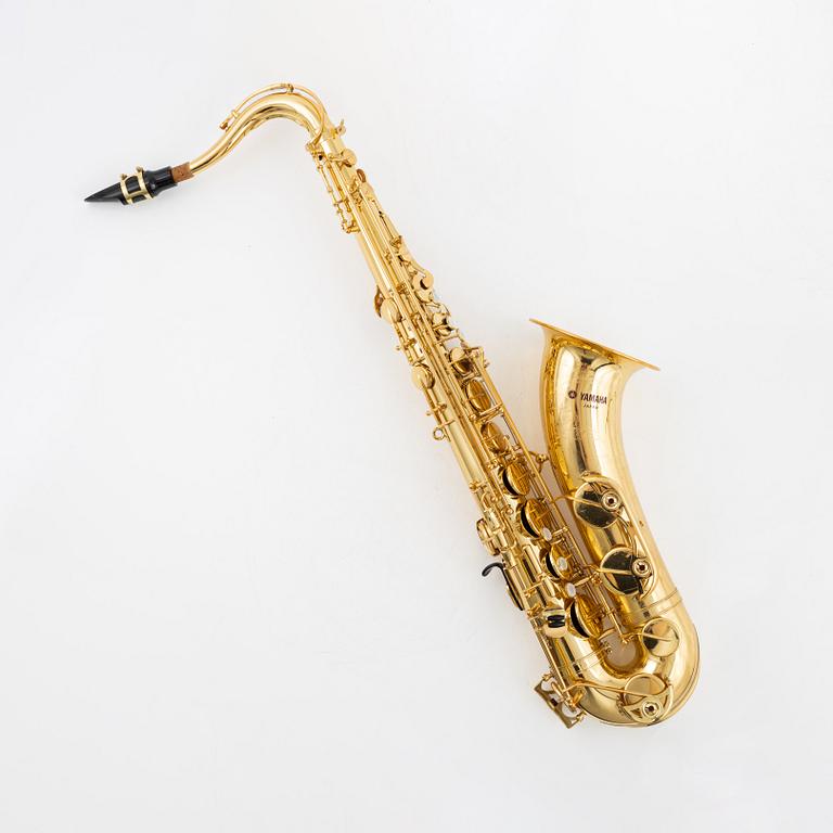 A brass 'YTS-62' saxophone, Yamaha, Japan.