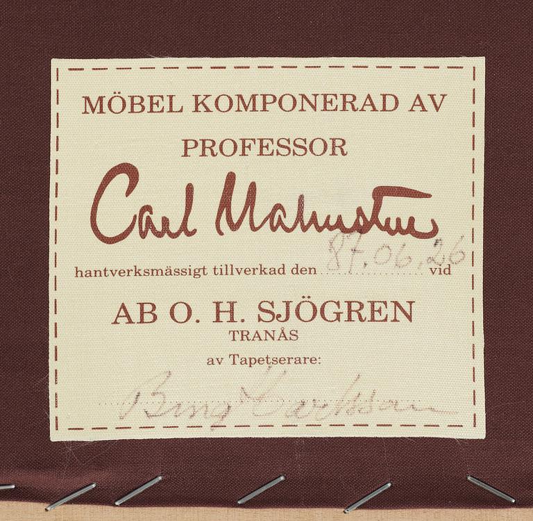 FÅTÖLJ, "Vår fru", Carl Malmsten, formgiven 1961.