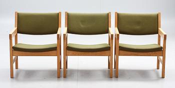 STOLAR, 3st. design Hans Wegner, Getama, Danmark.