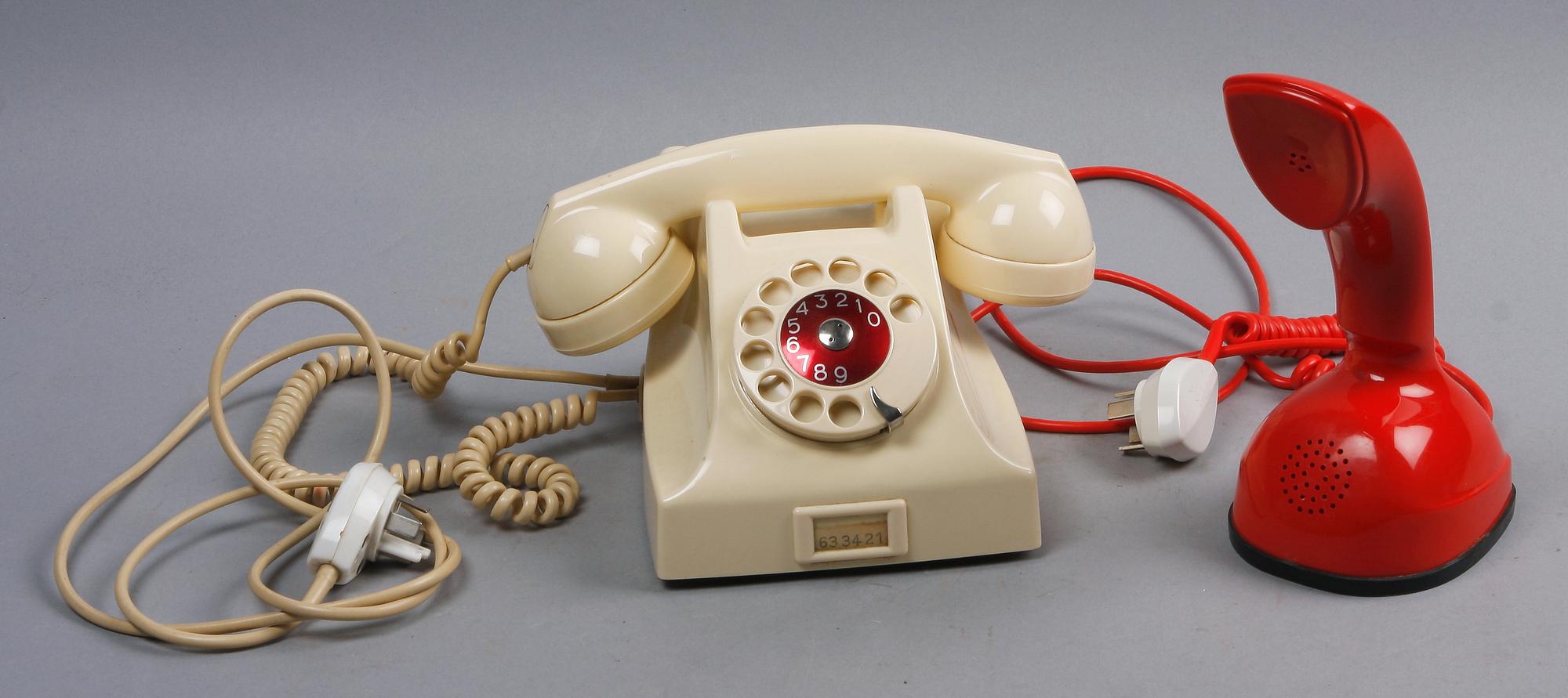 KOBRATELEFON samt TELEFON, 1900-tal.