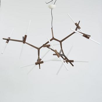 Lindsey Adelman, taklampa, "Agnes Chandelier 20", Roll and Hill, USA, efter 2010.