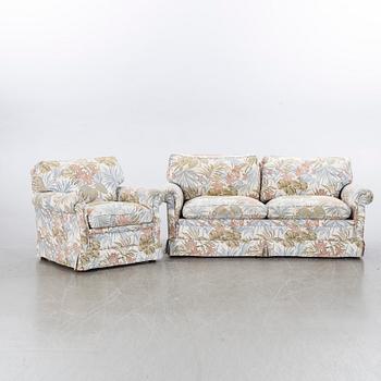 ARNE NORELL, Couch and easy chair, second half of the 20th century.