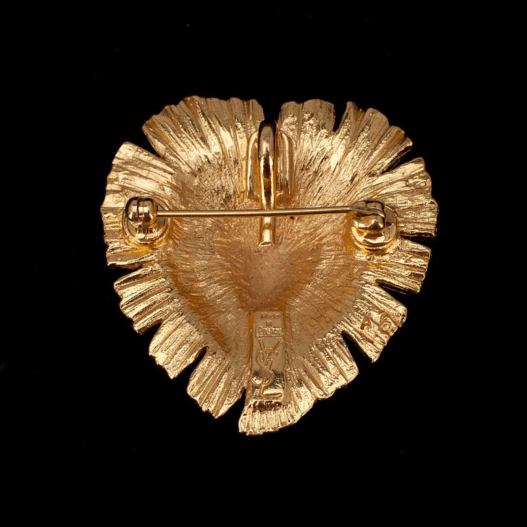 HÄNGE / BROSCH, Yves Saint Laurent.