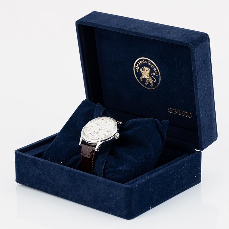 Grand Seiko, GMT, SBGM003, wristwatch, 39,5 mm.