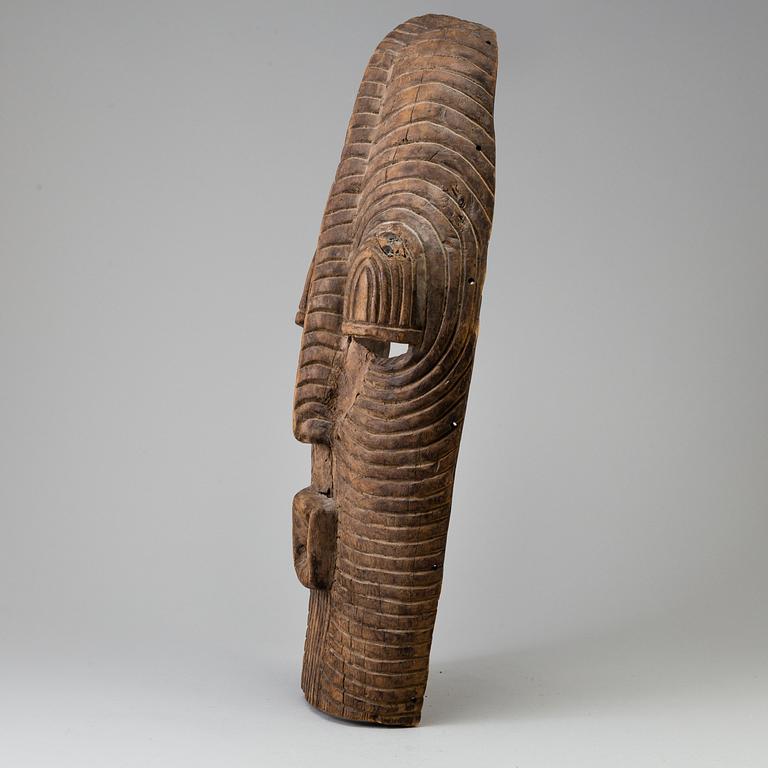 A KIFWEBE-MASK, the Songye people, D.R Congo, 20th century.
