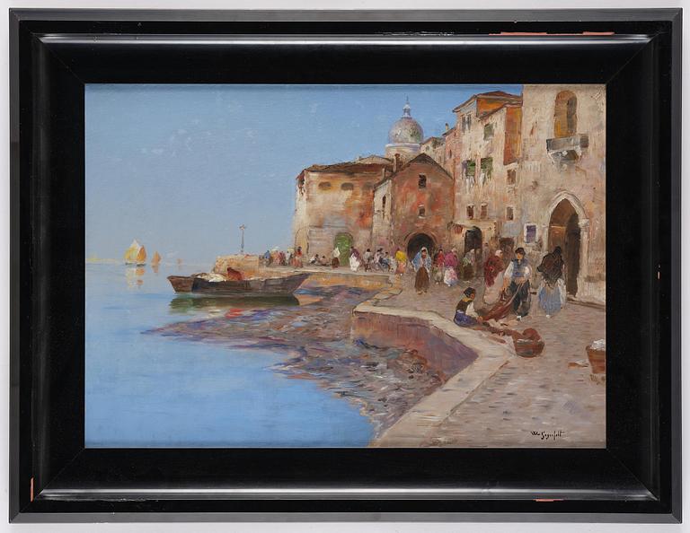 Wilhelm von Gegerfelt, Canal, Venice.