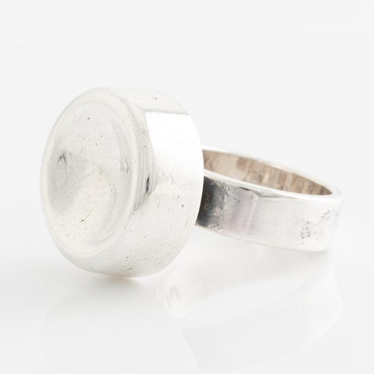Sven-Erik Högberg armband silver samt ring silver KIJ.